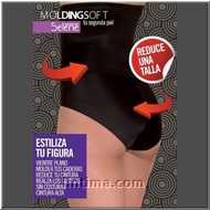 Braga faja alta negra Selene