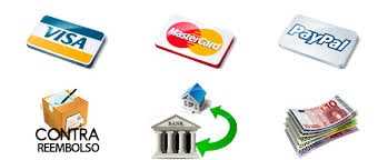 Formas de pago Tienda Online Lintima